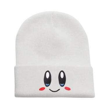 Imagem de Gorro Unissex De Algodão Com Bordado De Desenho Animado, Touca De Inve