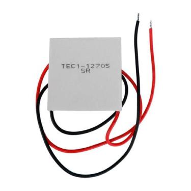 Imagem de Pastilha Termoelétrica Peltier Tec1-12705 40X40Mm 15,5V 45W - Chipsce