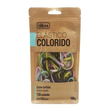 Imagem de Elástico Colorido Kraft Bag 135 Unids Tilibra