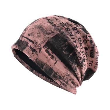 Imagem de Gorros De Lã Com Estampa Tie-Dye Para Mulheres E Homens, Design Vintag