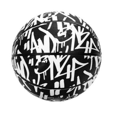 Imagem de Bola De Basquete Premium De Borracha Para Adultos E Jovens Tamanho 7/6