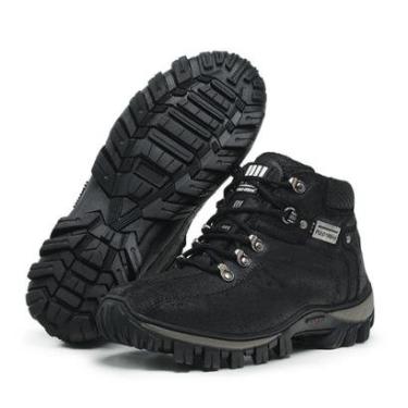 Imagem de Bota Coturno Masculino Adventure Americano em Couro Polo Urban-Masculino