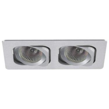 Imagem de Luminária Spot Embutir Retangular 3cmx24cm 80W Gu10 Bella Iluminação