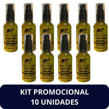 Imagem de Reparador de Pontas Minas Fórmula Óleo de Argan Vidro 60ml Kit 10 Unid