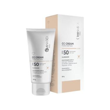 Imagem de Cc Cream Facial Fps 50 Claro 60 Gr - Anasol - Dahuer Laboratorio Ltda