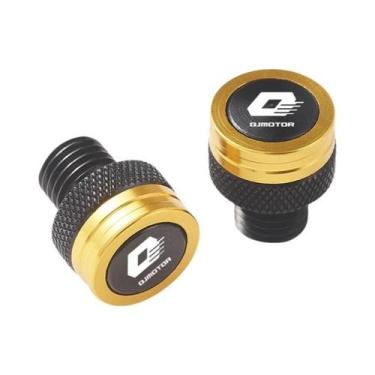 Imagem de Parafusos De Alumínio M10x1.25 E Tampas Para Furos De Espelho Para QJM