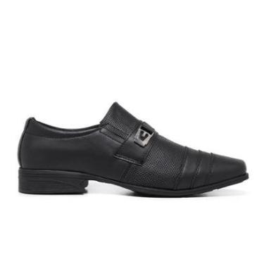 Imagem de Sapato Masculino Social Gmm Shoes 833 Verniz Bico Quadrado Fino Moderno-Masculino