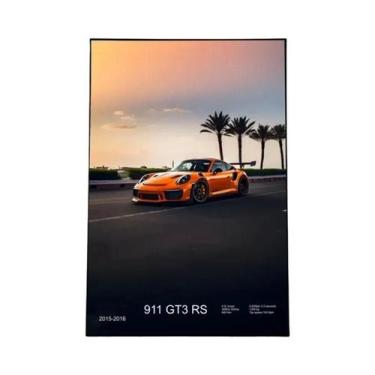 Imagem de Pôster De Carro Esportivo Luxuoso 911 GT3 RS, Impressão Em Tela Com Ro
