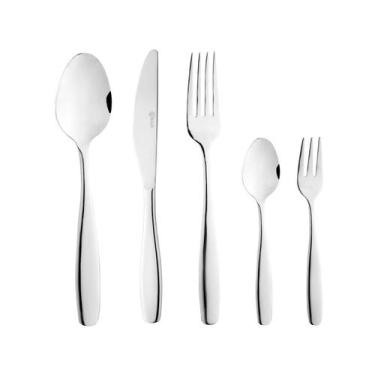 Imagem de Faqueiro Cannes 30 Peças Aço Inox Serve 6 Pessoas - Wolff, Inox, 30 pe