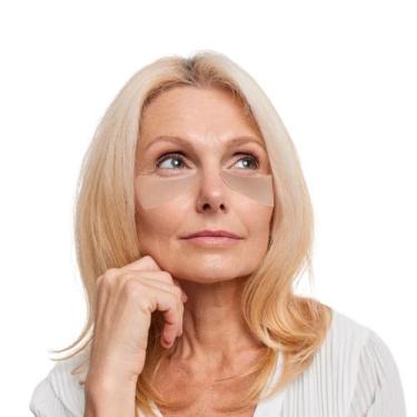 Imagem de Fita de silicone pós cirúrgicas para edema malar. Tape Malar NullScar