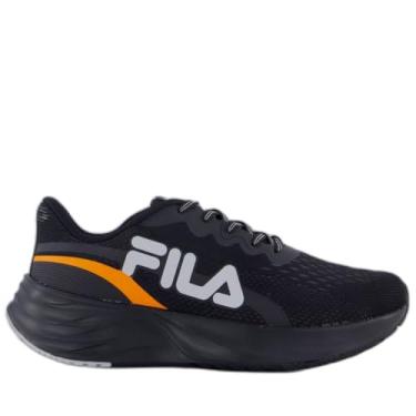 Imagem de Tenis Fila Comet 2 Masculino, Black/Vibrant Orange/Alloy, 43