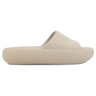 Imagem de Chinelo Slide Plataforma Feminino Sua Cia Nuvem Bege - 8231-Feminino