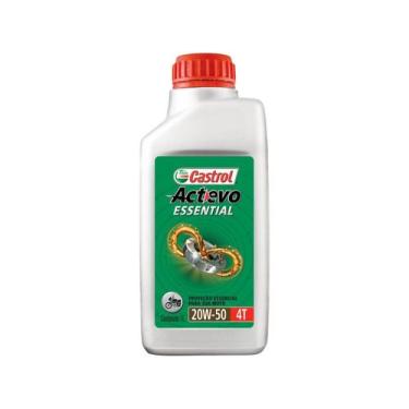 Imagem de Óleo Para Motocicletas Actevo 20w50 4T Essential Mineral Castrol, 1L