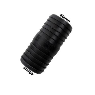 Imagem de Nipe Conexão Emenda Espigão Polipropileno Mangueira 40mm - PARAISO DAS