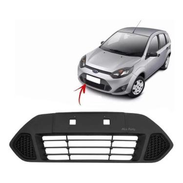 Imagem de Grade Central do Parachoque Dianteiro para Ford Fiesta 2011 a 2014 Roc