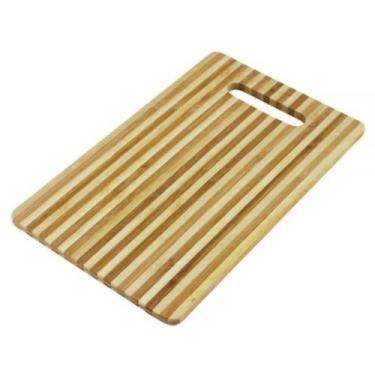 Imagem de Tabua de carne madeira bambu churrasco grande 20 x 30cm - Art House