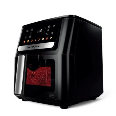 Imagem de Fritadeira Elétrica Air Fryer Britânia 6,5L BAF65A - Preto/Inox