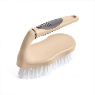 Imagem de Escova de Limpeza Multiuso com Cabo Ergonômico UZ7018 - UZ, Cappuccino