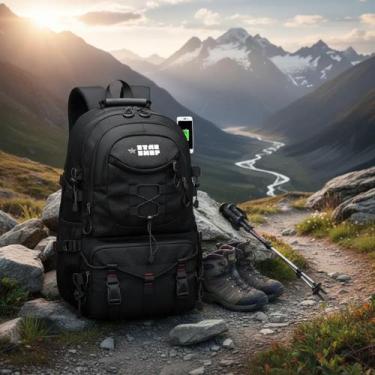 Imagem de Mochila Viagem 40L Tatica Militar Camping Cargueira Trekking Trilha Ac