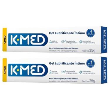 Imagem de Kit 2 K-MED Gel Lubrificante Íntimo 25g - Cimed