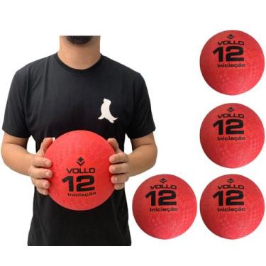 Imagem de Kit 4 Bolas de Iniciação Para Escolas Educação Infantil BI012 Vollo Ta