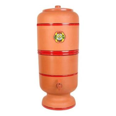 Imagem de Filtro De Barro Para Água São Pedro 4 Litros, Marrom