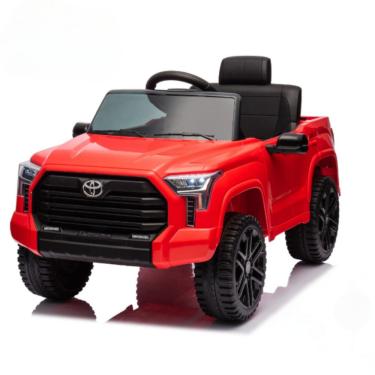 Imagem de Mini Carro Elétrico Toyota Tundra Vermelho 12v  Licenciado, Controle Remoto, Luzes e Som