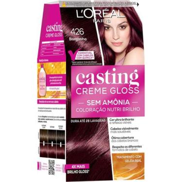 Imagem de Tintura Semi-Permanente Casting Creme Gloss LOréal Paris 426 Borgonha 