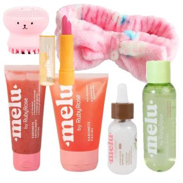 Imagem de Kit Skincare Nutritivo Coco Melu by Ruby Rose Cuidado Facial Sabonete 
