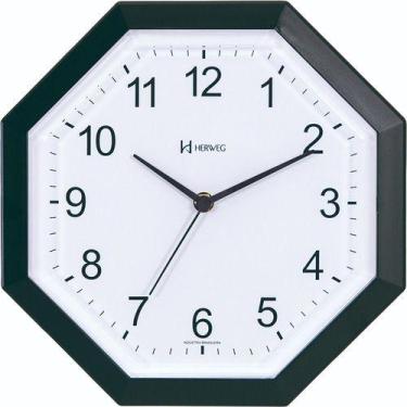 Imagem de Relogio de parede herweg 6662-034 preto, PRETO