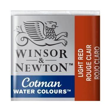 Imagem de Aquarela Winsor & Newton Cotman Pastilha 362 Light Red - WINSOR NEWTON