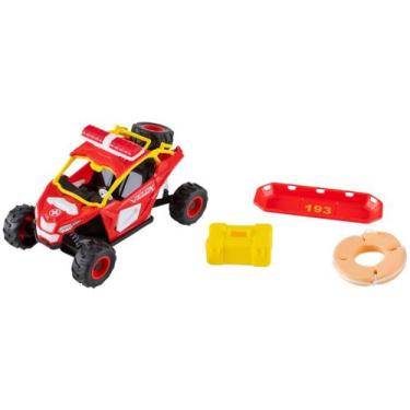 Imagem de Carrinho Resgate UTV Velox Usual Brinquedos  - com Acessórios