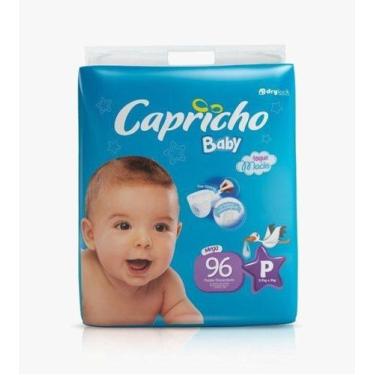 Imagem de Fraldas Descartáveis-Capricho Baby- P 96 Unidades