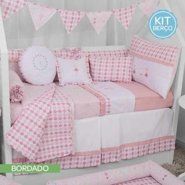 Imagem de Kit berço circus loupiot rosa - Loupiot Circus
