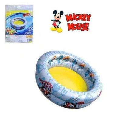 Imagem de Piscina Inflável para até 48 Litros - Mickey Mouse Disney - ETITOYS