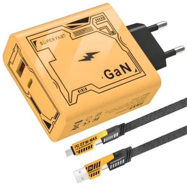 Imagem de Carregador Turbo 120w P/ Samsung Motorola Xiaomi LG Cabo 4x1 - X-Cell