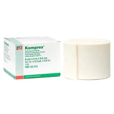 Imagem de Bandagem de espuma de borracha komprex 8 cm x 2 m x 0,5 cm - LOHMANN E