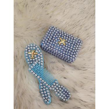 Imagem de Kit saboneteira+escovinha+pente decorado - Carol kids12