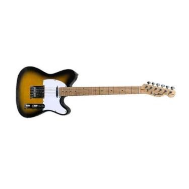 Imagem de Guitarra waldman tele gte-100 2ts vintage sunburst