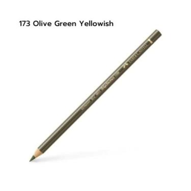 Imagem de Lápis de Cor Faber Castell Polychromos Avulso, 173 Olive Green Yellowi