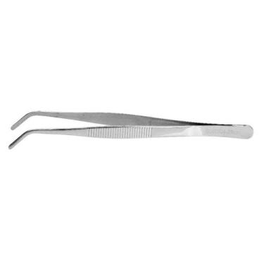 Imagem de Pinça Culinária Curva Aço Inox - 20cm - 1 unidade - Cromus Linha Profi