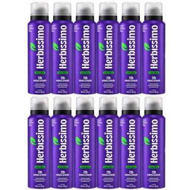 Imagem de Kit 12 Desodorante Herbíssimo Care Masculino Snow Moon 150ml - Dana