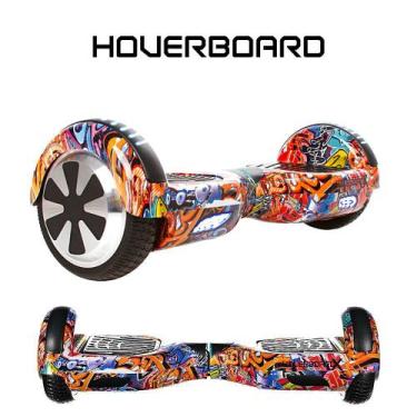 Imagem de Skate Eletrico 6,5 Grafite Urbano Hoverboard Smart Balance