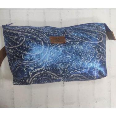 Imagem de Necessaire Líquido - Liquido, Azul metálico