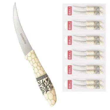 Imagem de Cartela com 12 Facas de 6,5cm Bali Altomex