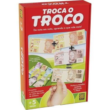 Imagem de Jogo Educativo Troca o Troco Educação Financeira para Crianças Reconhecer Valores Grow