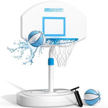 Imagem de Aro de Basquete para Piscina AWII SPORT 91 cm com Tabela Ajustável