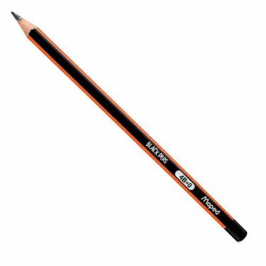 Imagem de Lápis Preto Maped Black Peps Graduado 4B  Traço Macio e Intenso