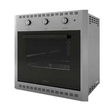 Imagem de Forno Elétrico de Embutir Nardelli Elétrica E60I Aço Inox 60L 1750W Até 300°C Inox 110V
