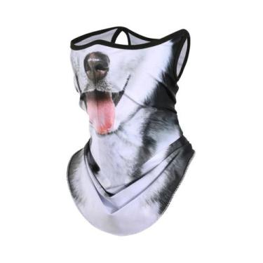 Imagem de Cachecol Mágico 3D De Animais, Aquecedor De Pescoço Respirável, Máscar